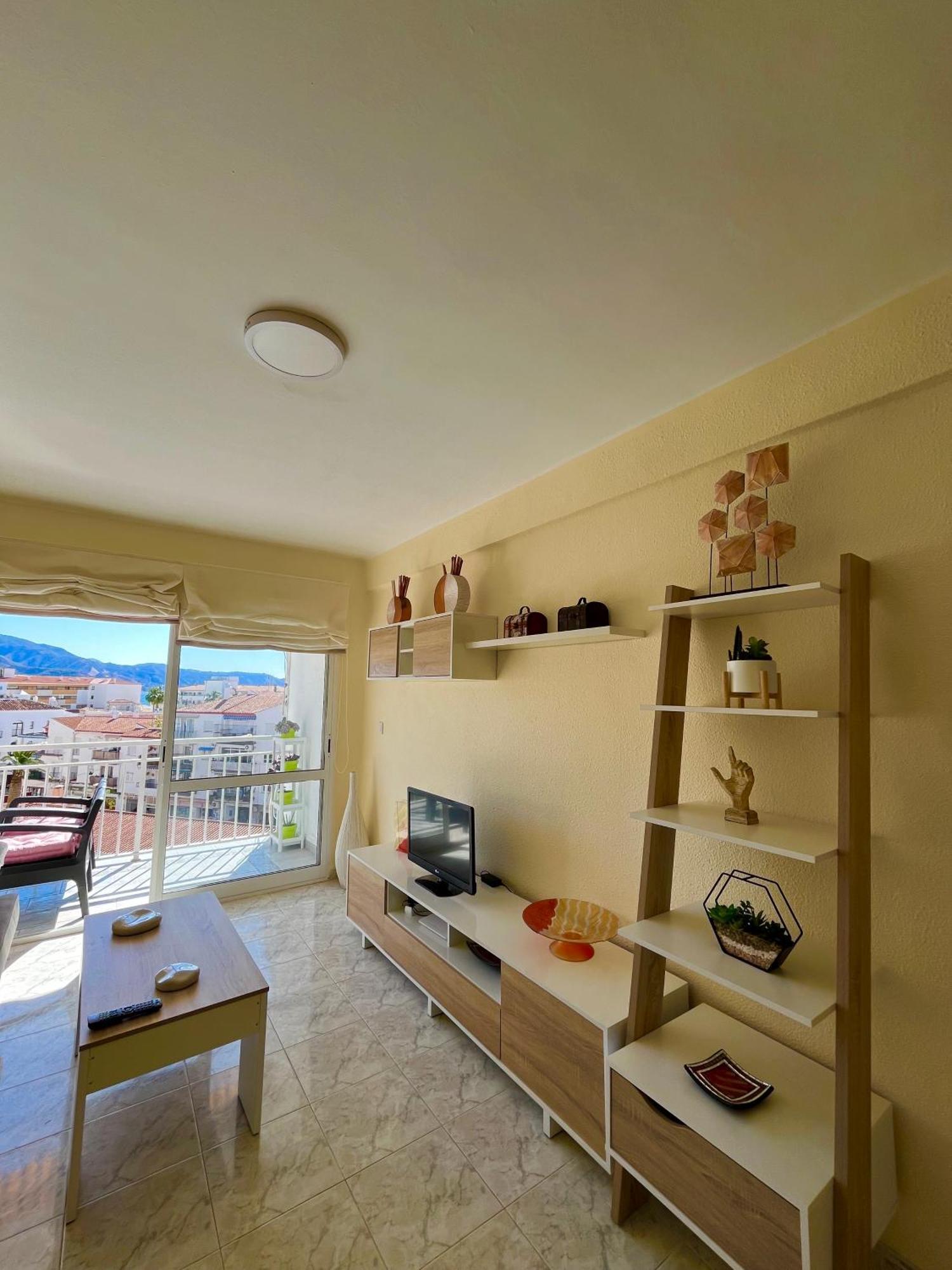 Wonderful Flat With Seaview In Nerja Apartment Bagian luar foto